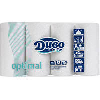 Бумажные полотенца Диво Бизнес Optimal 2 слоя 8 рулонов (4820003833605) - Топ Продаж!