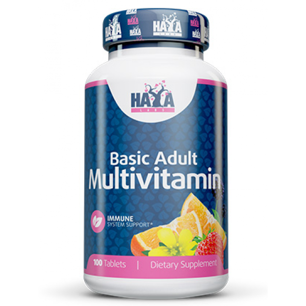 Вітамінний комплекс Haya Labs Basic Adult Multivitamin 100 таблеток