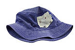 Панама дитяча 48, 50-й розмір бавовна для хлопчика панамка головні убори блакитний (ПД51), фото 3