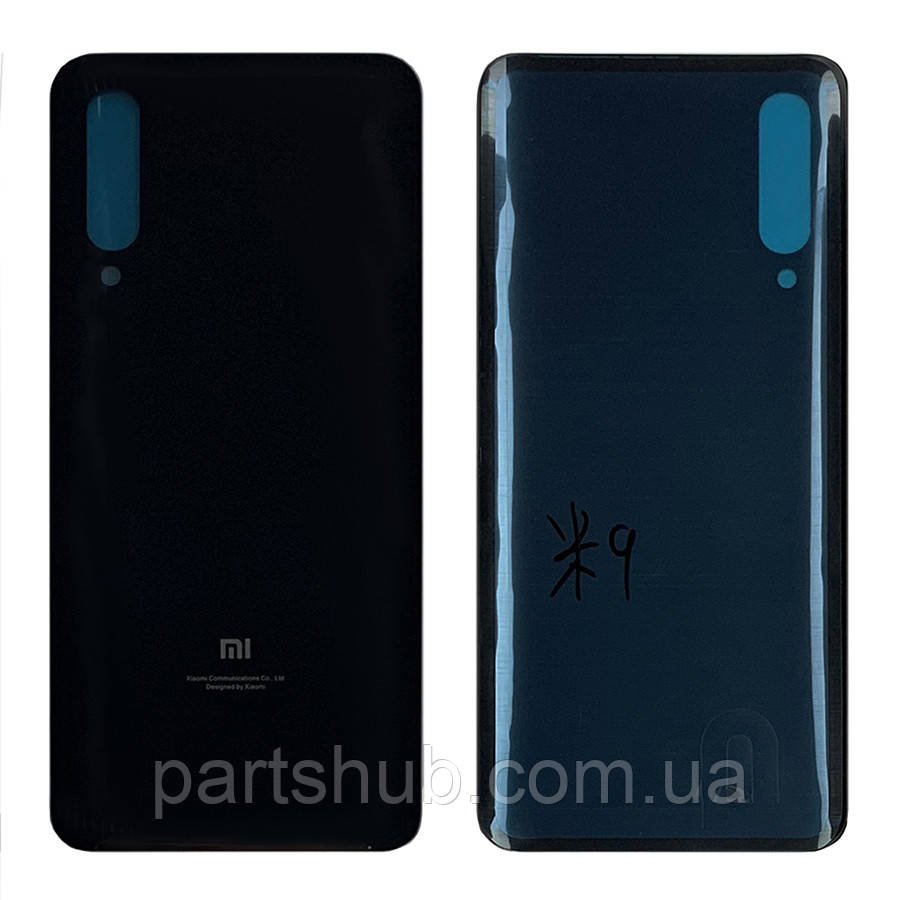 Задня кришка Xiaomi Mi 9 M1902F1G (чорна оригінал Китай)