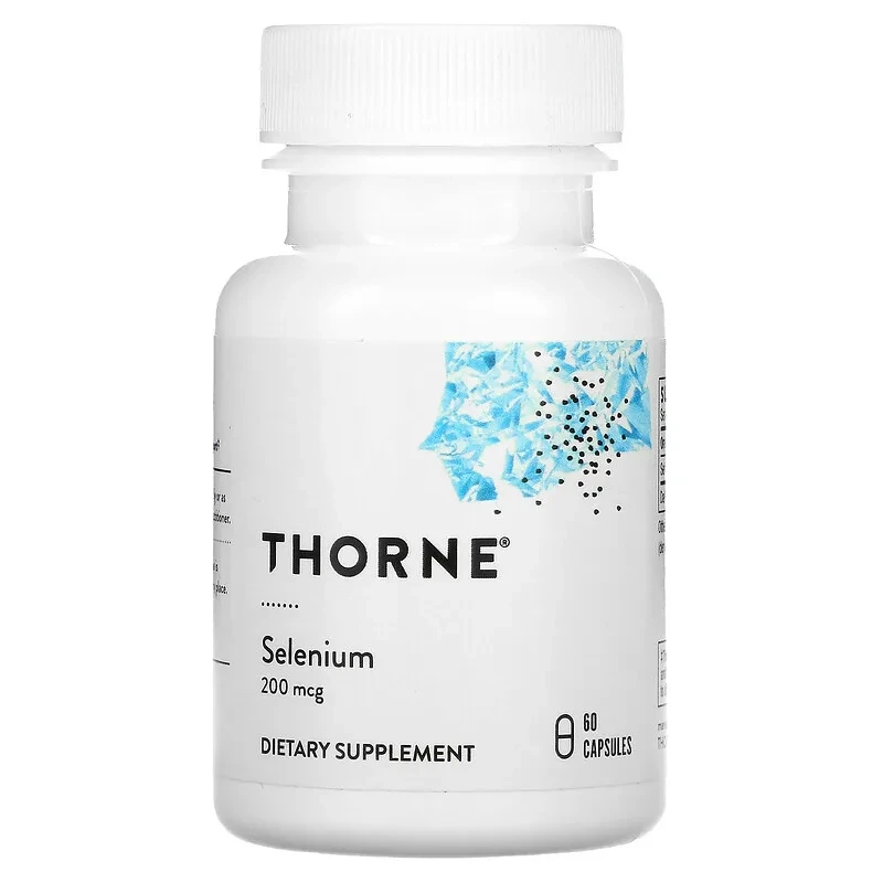 Thorne, селенометіонін, 60 капсул