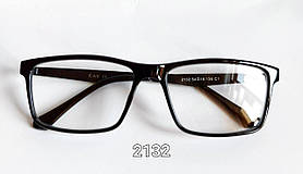 Чорні чоловічі окуляри для зору Модель 2132