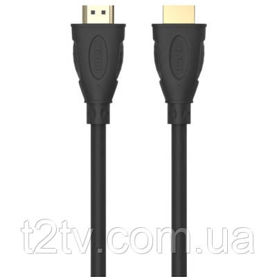 Кабель мультимедійний HDMI to HDMI 1.0m V2.1 8K 60Hz HP (DHC-HD02-01M)