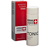 Тонік із альпійських трав для чутливої шкіри Mila d'Opiz Derma Science Sensitive Flower Tonic, 200 мл