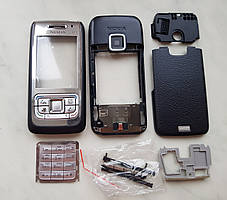 Корпус Nokia E65 (AAA) (black) (Full) (повний комплект)