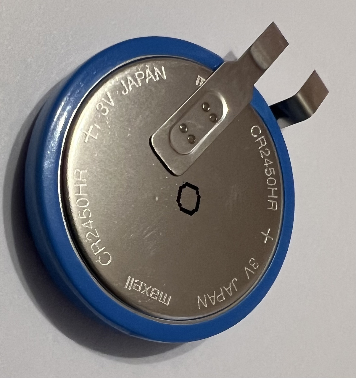 Батарейка MAXELL CR2450HR 3V літієва з виведеннями, фото 1