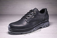 Спортивные кожаные туфли Waterproof Nubuck Black 40