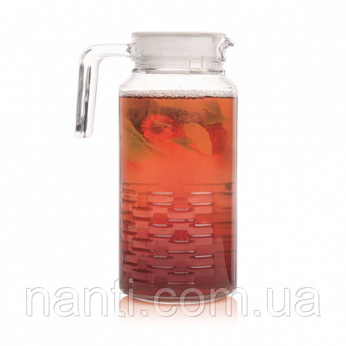 Глечик з кришкою LUMINARC CHEQS 1.3 л (Q3654)