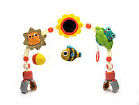 Ігрова дуга на коляску 278 пискавка брязкальце дзеркало