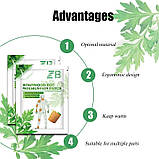 Турмаліновий пластир з екстрактом полину та імбиром знеболювальний знімає біль на всіх ділянках тіла 6 шт., фото 3