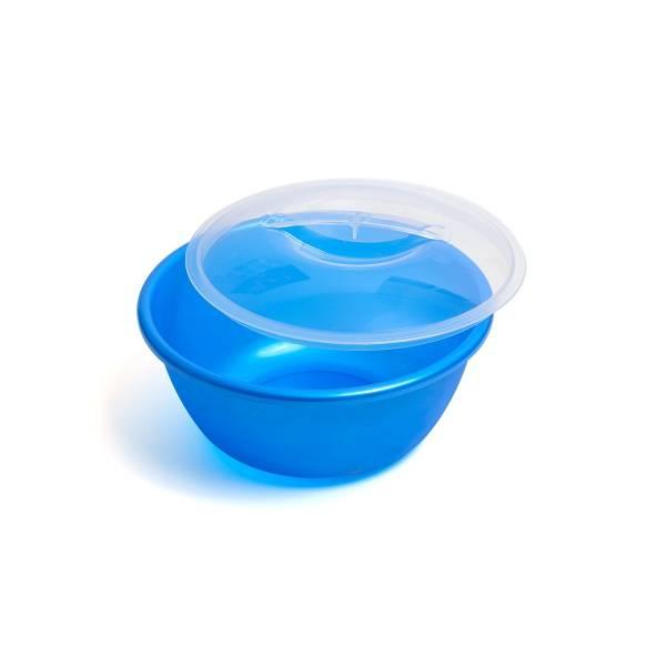 Купить Миска пищевая пластиковая 3л с крышкой МЕД-ВИННИЦА, цена 63 ...