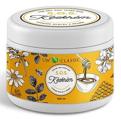 Лечебный увлажняющий крем для рук с мочевиной UW Naturcosmetic S.O.S ...