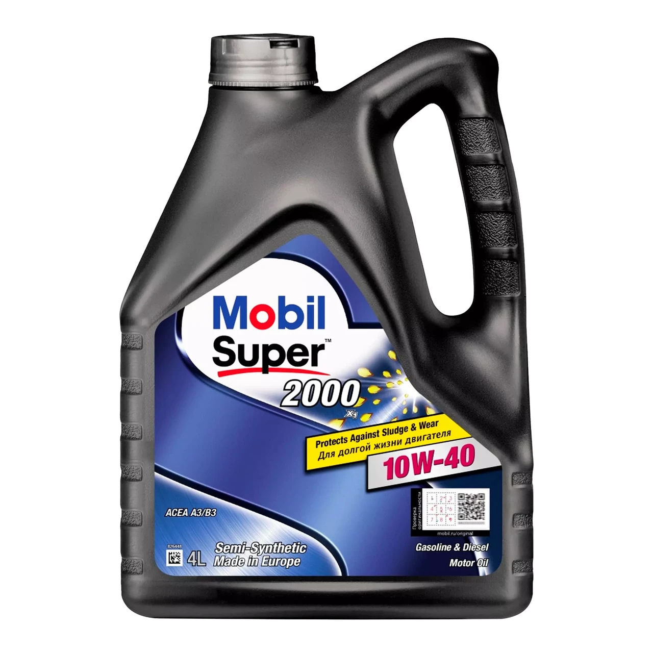 Олива моторна Mobil Super 2000 X1 10W-40 4л