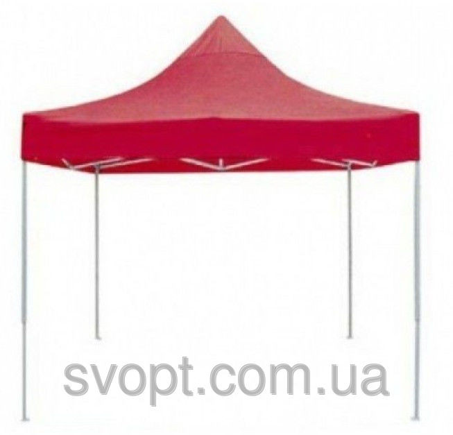 Намет 2х2м, метал чорний. Китай. З'єднання металеві, фото 1