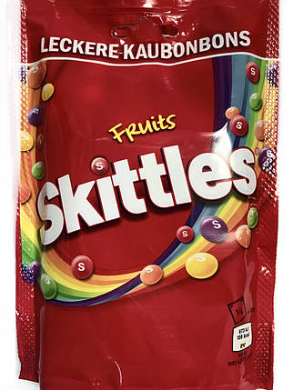 Драже Skittles Fruits червоні 160 грамів,, фото 2