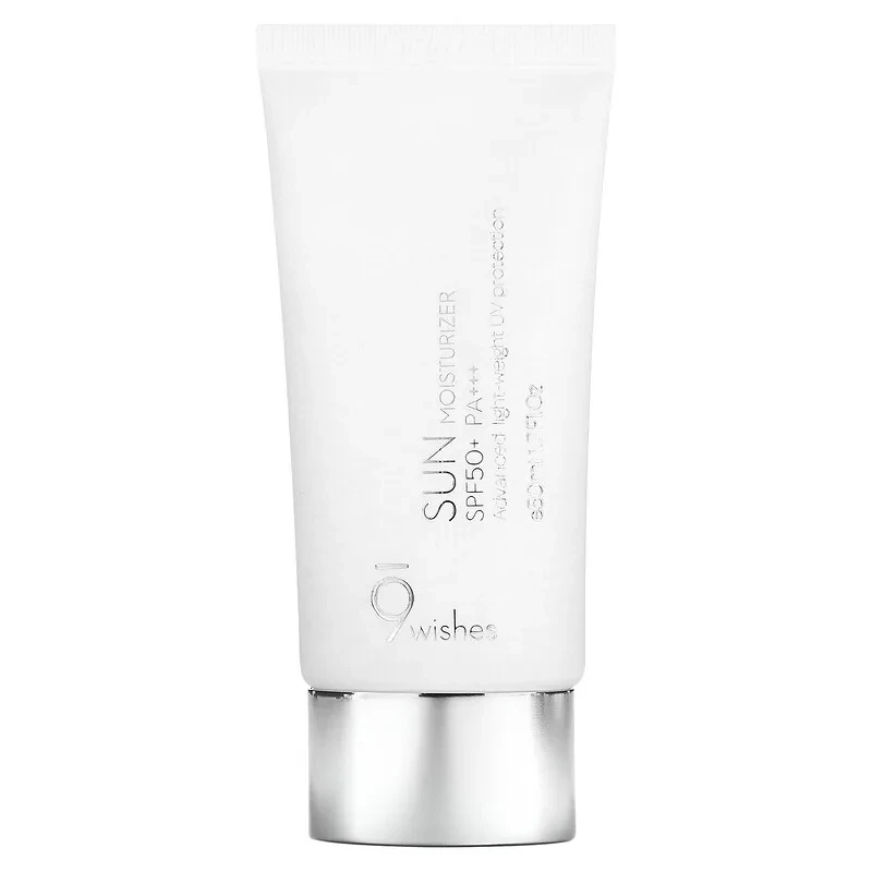 9Wishes, зволожувальний сонцезахисний крем, SPF 50+ PA+++, 50 мл