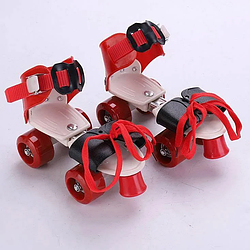 Дитячі ролики на взуття 4 колеса ПУ