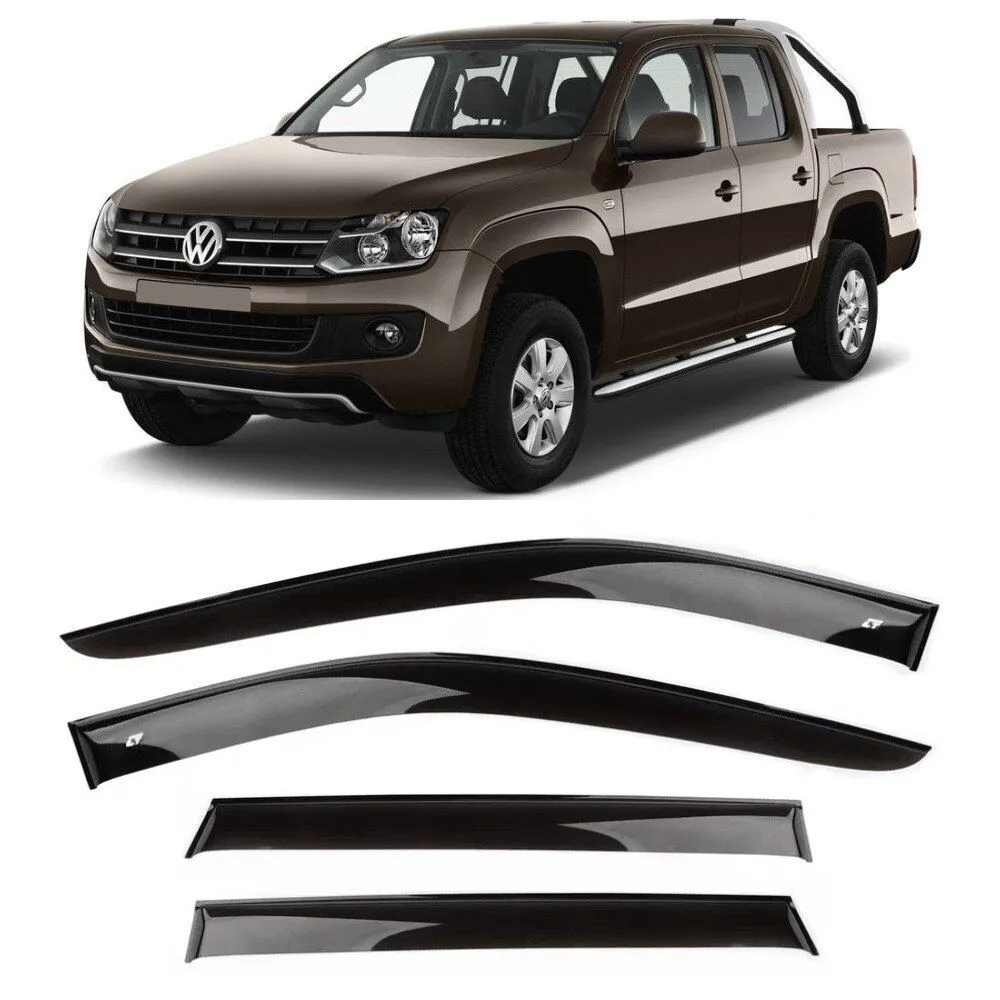 Дефлектори бічних скел Вітровики на Volkswagen Amarok 2009 — н.в. VIP Tuning VT 52
