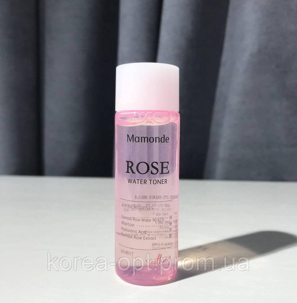 Зволожуючий тонер на рожевій воді Mamonde Rose Water Toner 25 мл