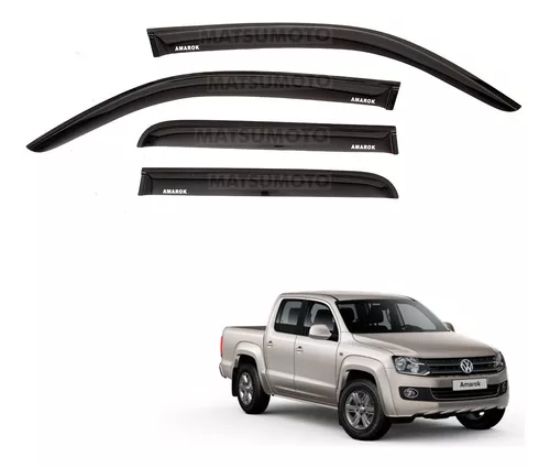 Дефлектори бічних скел Вітровики на Volkswagen Amarok 2009 — н. -