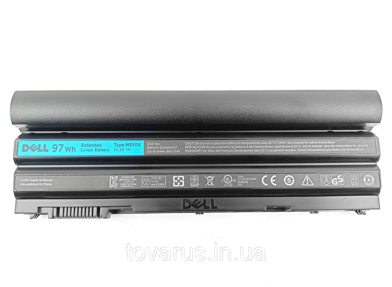 Акумулятор батарея для Dell Latitude T54FJ M5YOX 97Wh 9 ячей E5420 E5520 E6420 E6430 E6540 Inspiron 7720 7420