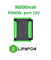 Мультифункциональный повербанк с большой емкостью Etupower 96000mah для зарядки MacBook, iPad