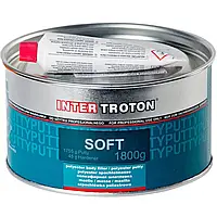 Шпаклевка универсальная облегченная SOFT (кремовая) 1,8кг INTER TROTON