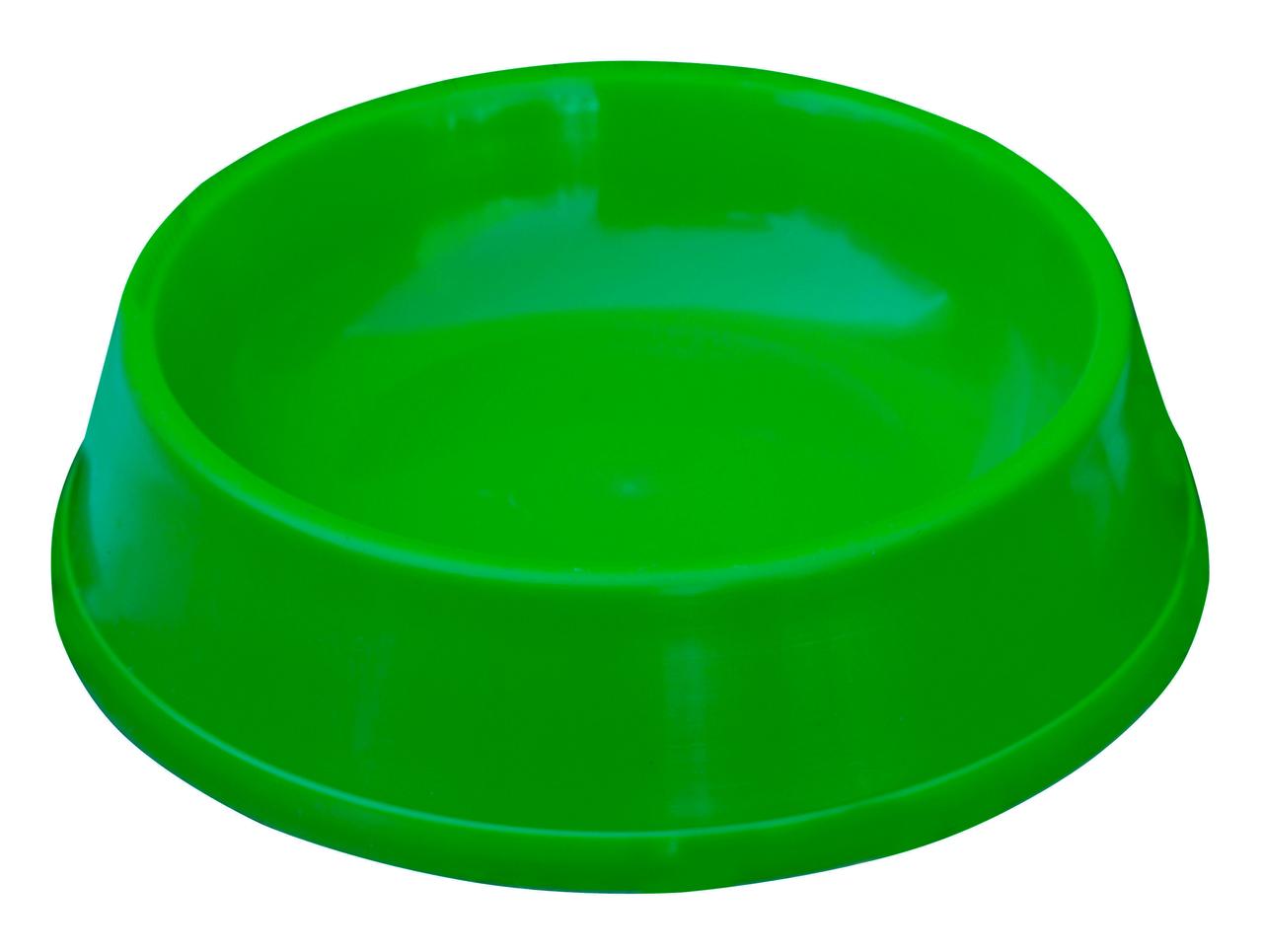 Миска для кота 250 мл Ø 12 см h=3.5 см (ПРОМСАНТЕХПЛАСТ)