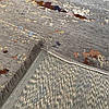 Безворсовий сірий килим із бахромой 120х180 см REFORM CARPET LILYA, у вітальню, на кухню Туреччина, фото 9