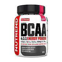Аминокислоты ВСАА Nutrend BCAA 4:1:1 Energy Powder 500 g raspberry