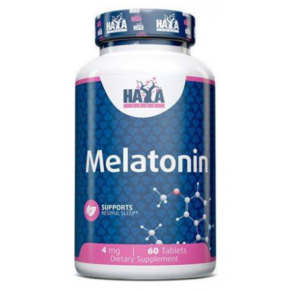 Мелатонін Haya Labs Melatonin 4 мг 60 таблеток