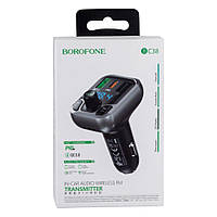 FM-трансмитер Borofone BC38 Soaring QC3.0 Bluetooth V5.0 fm модулятор для авто