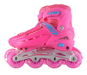 Ролики дитячі/дорослі, світні колеса