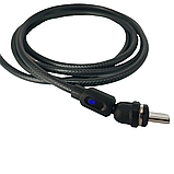 Магнітний кабель USLION 2 в 1 / Type-C - USB / 540 градусів / Круглий / 200 см. / Чорний, фото 4