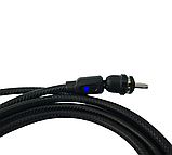 Магнітний кабель USLION 2 в 1 / Lightning (Iphone) - USB / 540 градусів / Круглий / 100 см. / Чорний, фото 6