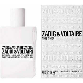 Парфюм Zadig & Voltaire This is her 100 ml. Задиг Вольтер Зис іс Хе 100 мл.