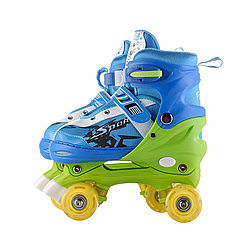 Ролики квади, колеса PU-світло