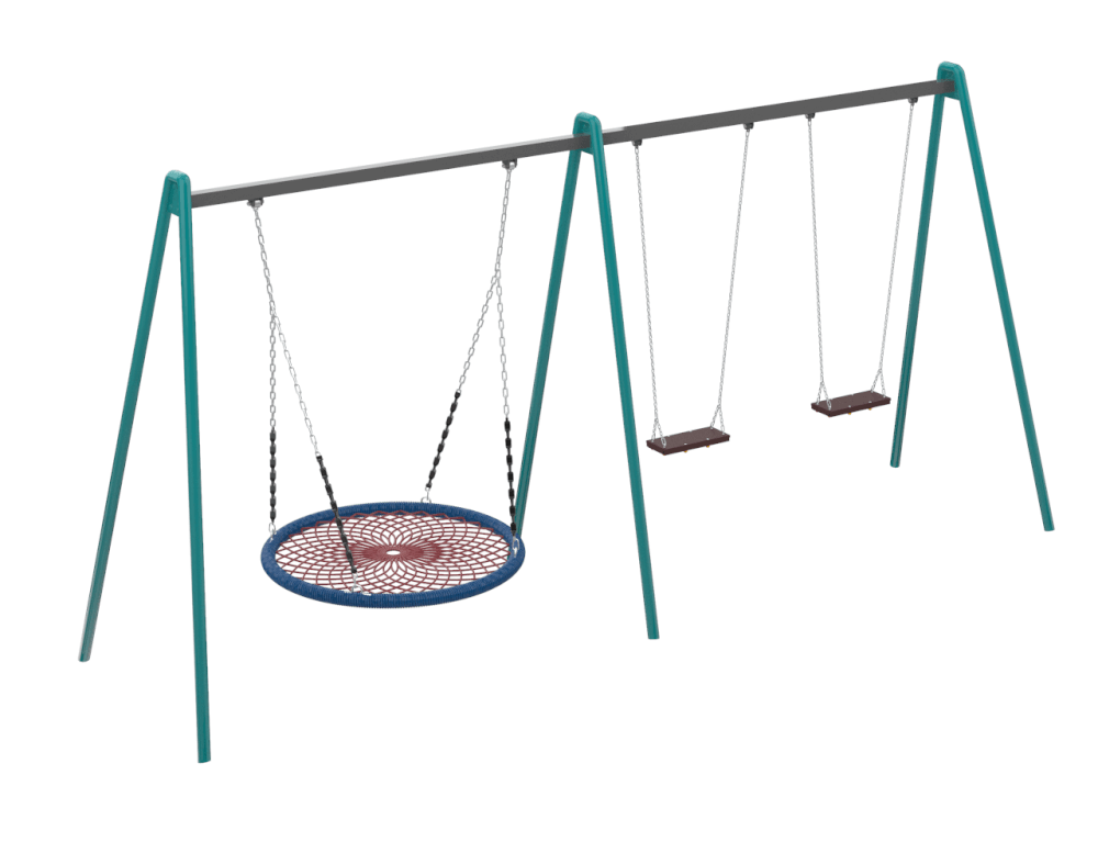 Гойдалка Triple Fun Metal Kidigo (12224)