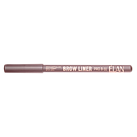 Олівець для брів пудровий ELAN Brow Liner PRO B 01 / medium brown