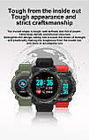 Смарт-годинник FD68 B33, круглий кольоровий екран, пульсометр, Bluetooth, крокомір, музика, погода, калорії, фото 8