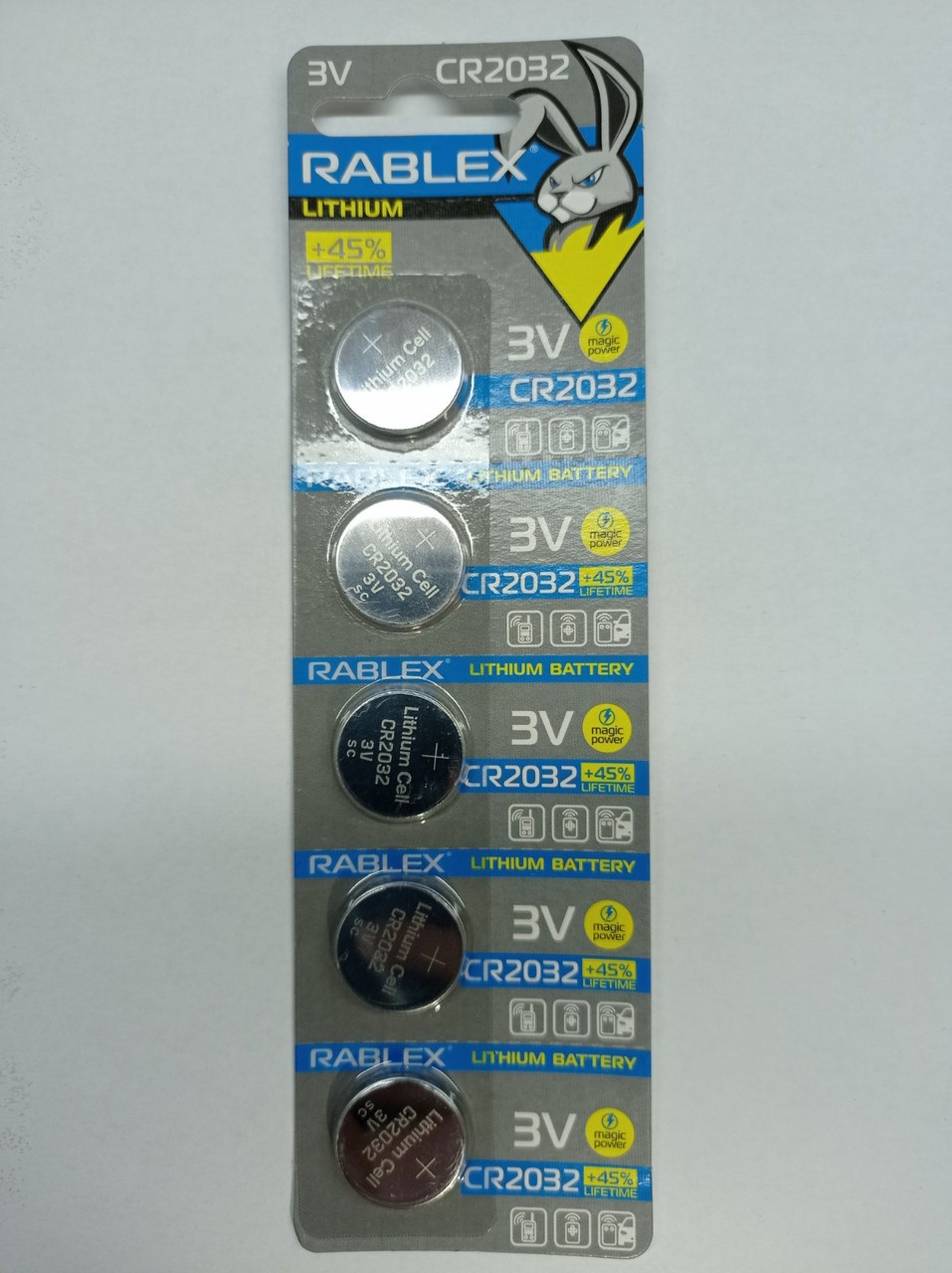 Батарейка Lithium Cell (літієва) CR2032 3V RABLEX