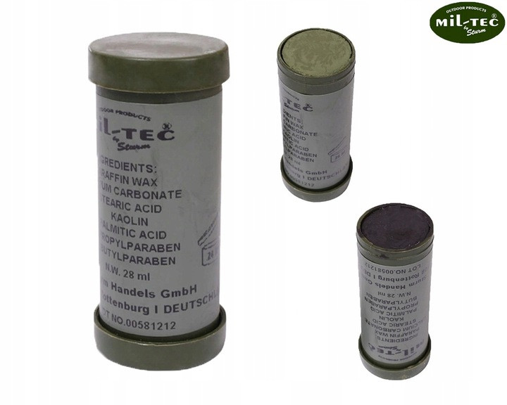 Військова фарба камуфляжна 2 шт Camouflage Olive Black Miltec