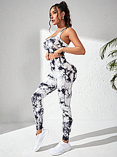 Лосини з ефектом пуш-ап S, Тай-дай Білий, фото 5