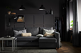 FRIHETEN Кутовий диван зі спальною функцією Skiftebo темно-сірий 392.167.54, фото 3