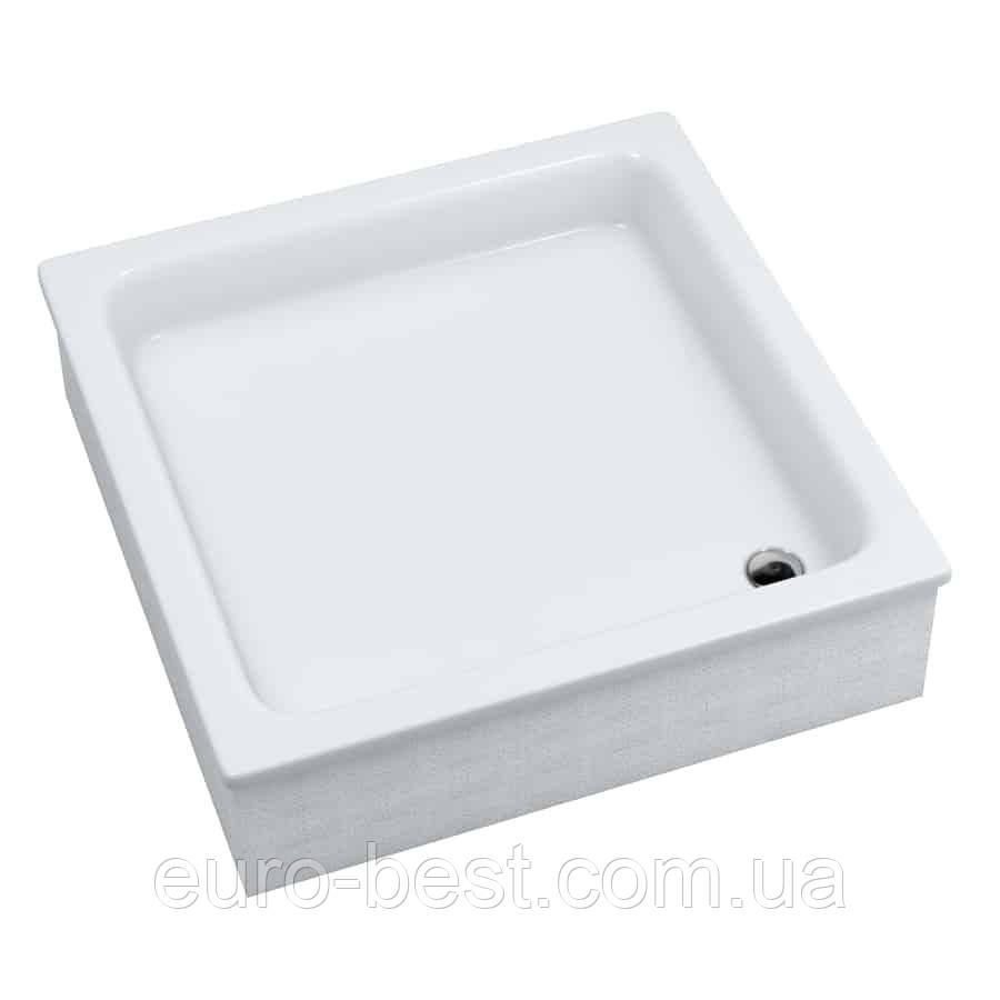 Душовий піддон Schedpol Grawello 80x80 квадратний 3.011