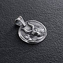 Серебряный кулон "Знак зодиака Телец" 133221тілець Zipexpert ZIPEXPERT, фото 8