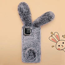 Чохол для Apple iPhone 13 Pro Alitek Зайчик Dark Grey, фото 4