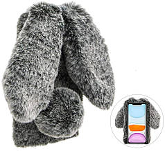 Чохол накладка для Apple iPhone 13 / 14 Alitek Зайчик Dark Grey