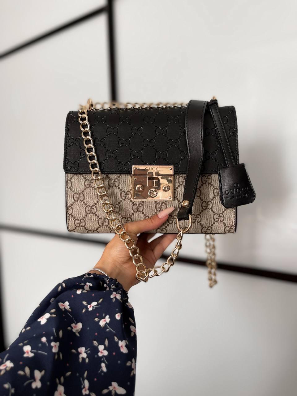 Жіноча сумка Гуччі бежева Gucci Beige