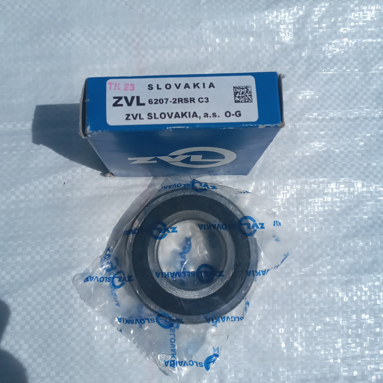 Підшипник 36207 вентилятора УПС (з тепловим проміжком), фото 1